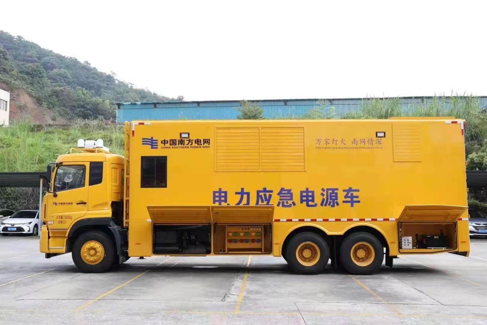 公安安康大型柴油发电机发电车UPS电源出租租赁